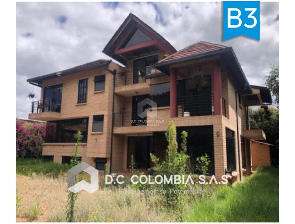 VENTA DE CASA EN LA VEREDA FONQUETÁ - CHÍA - CUNDINAMARCA