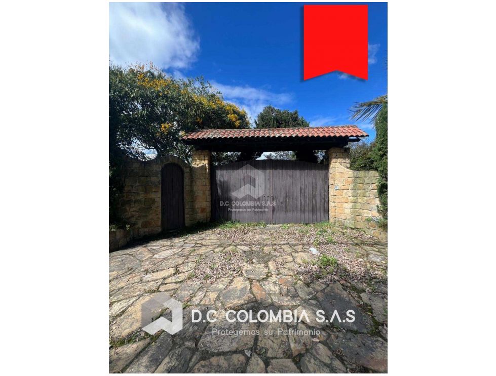 CASA CAMPESTRE EN VENTA EN CHÍA - VEREDA LA BALSA - CUNDINAMARCA