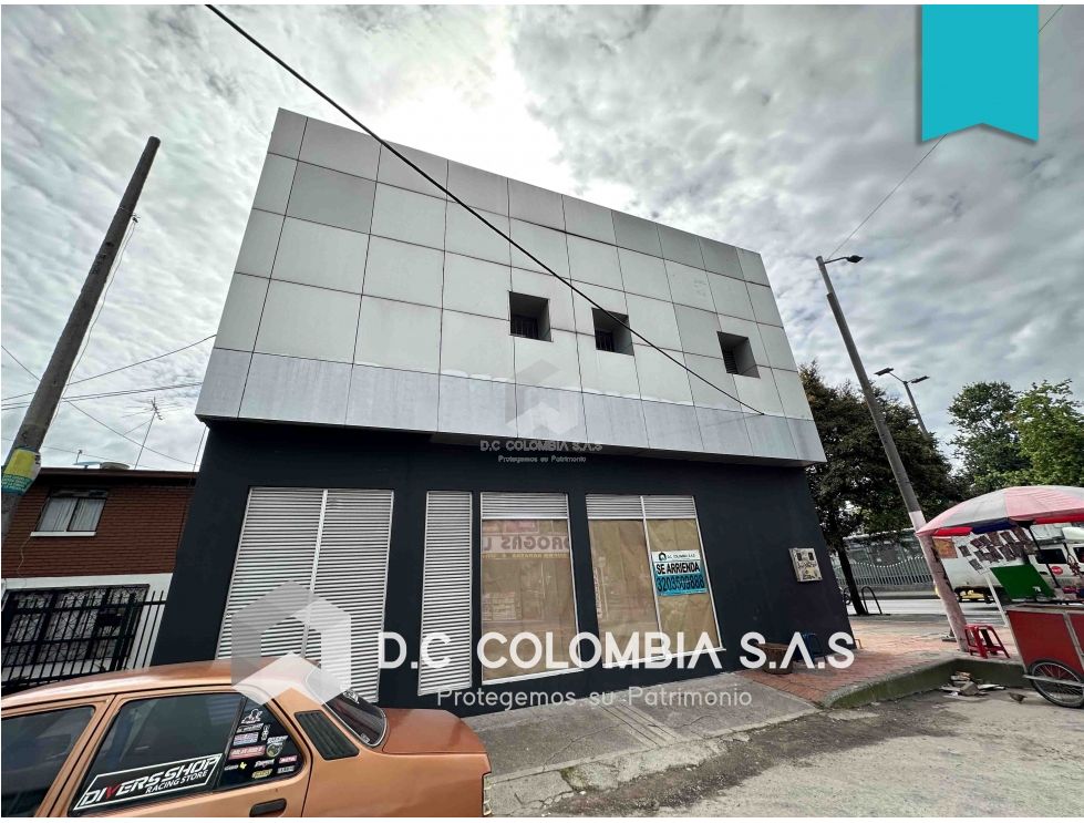 ARRIENDO LOCAL ESQUINERO SOBRE LA CALLE 80 EN MINUTO DE DIOS EN BOGOTÁ