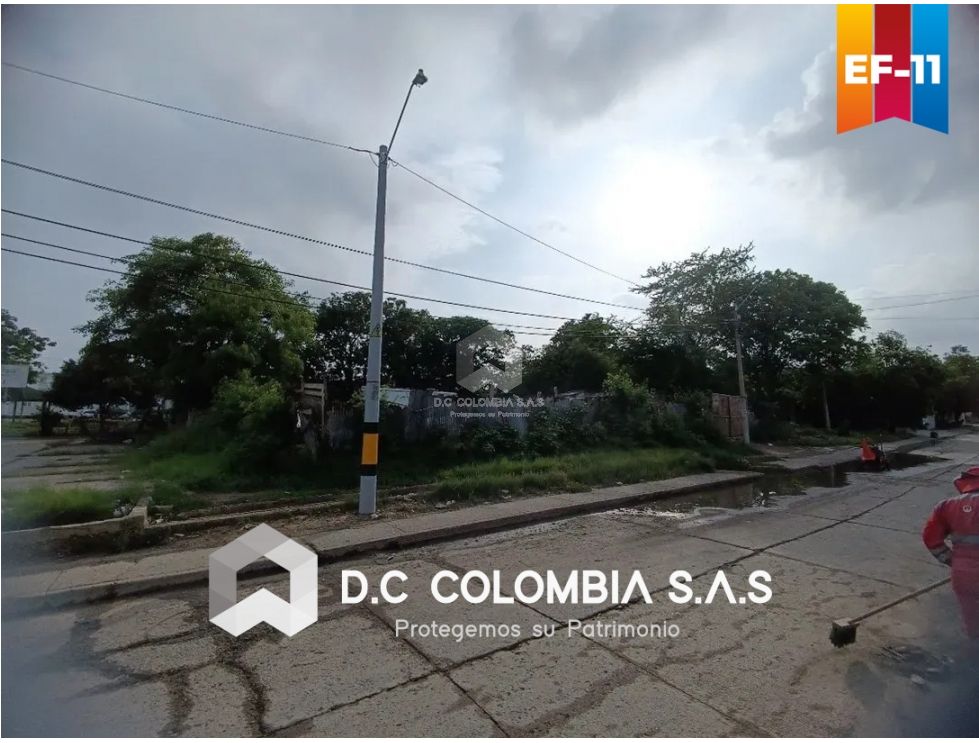 LOTE EN VENTA EN EL BARRIO MARTINEZ MARTELA DE CARTAGENA