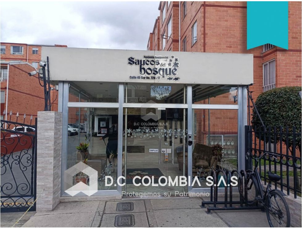 APARTAMENTO EN ARRIENDO EN EL CONJUNTO SAUCOS DEL BOSQUE EN KENNEDY