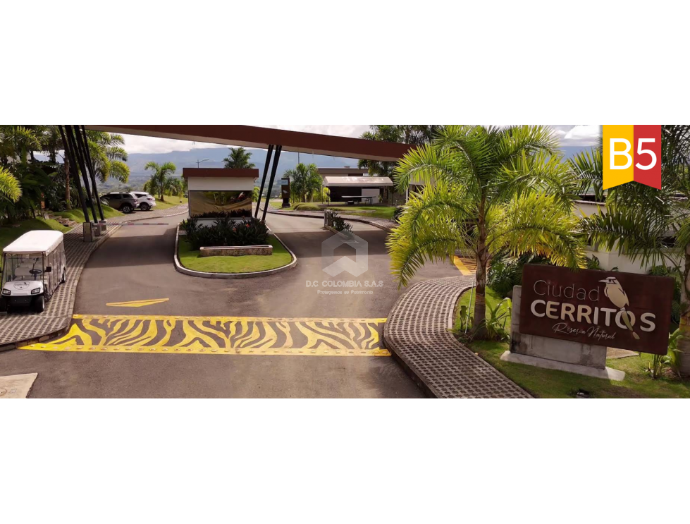 LOTE EN VENTA EN EL CONDOMINIO AZULEJO DE CIUDAD CERRITOS - PEREIRA