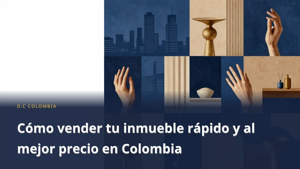 Cómo vender tu inmueble rápido y al mejor precio en Colombia