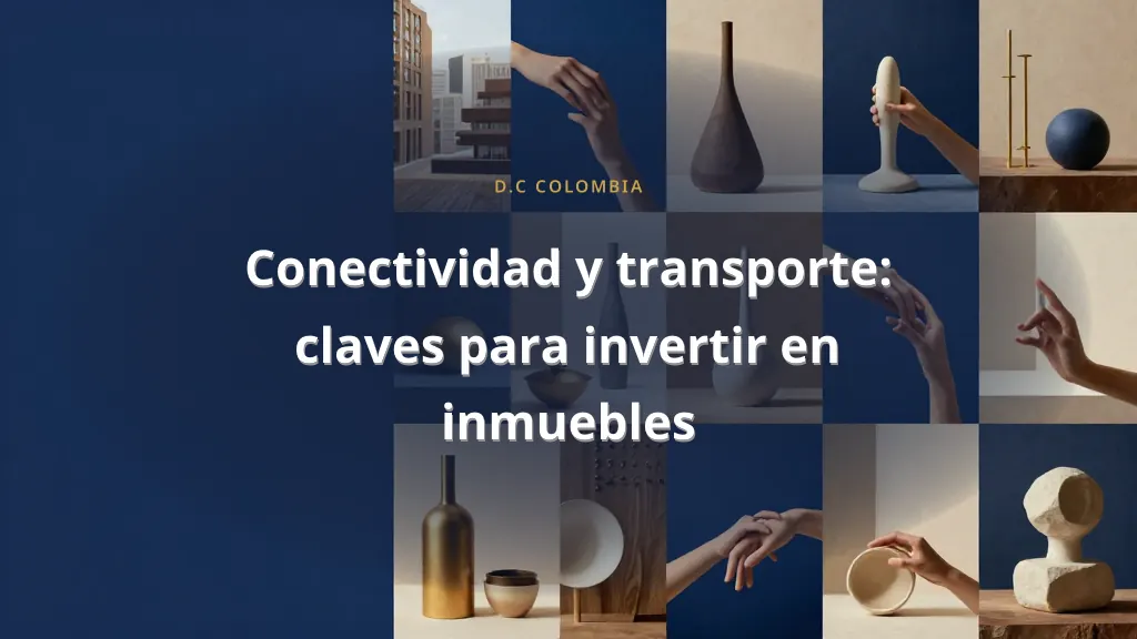 Conectividad y transporte: claves para invertir en inmuebles
