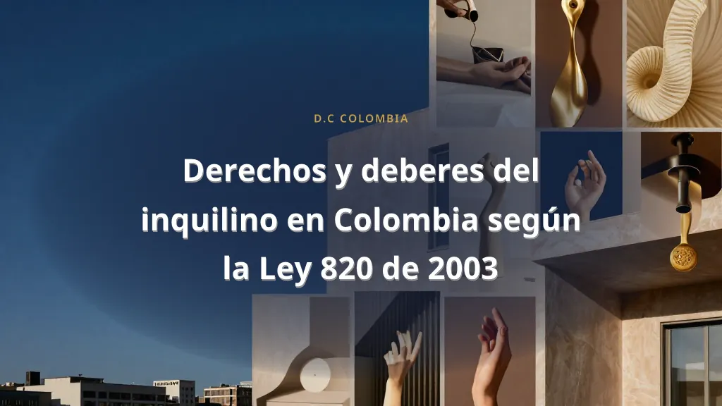 Derechos y deberes del inquilino en Colombia según la Ley 820 de 2003