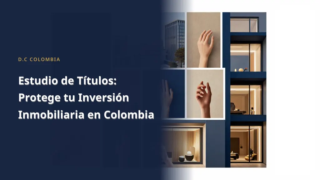 Title Deed Study: Protecting Your Real Estate Investment in Colombia