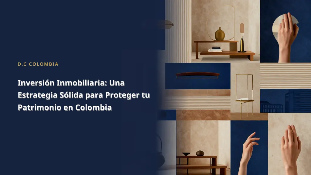 Inversión Inmobiliaria: Una Estrategia Sólida para Proteger tu Patrimonio en Colombia
