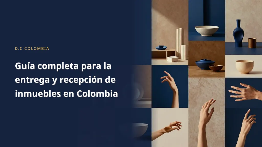 Guía completa para la entrega y recepción de inmuebles en Colombia