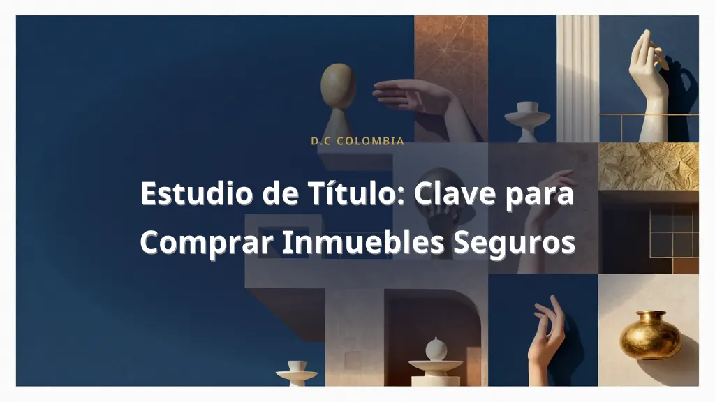 Estudio de Título: Clave para Comprar Inmuebles Seguros