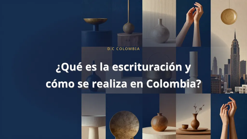 ¿Qué es la escrituración y cómo se realiza en Colombia?