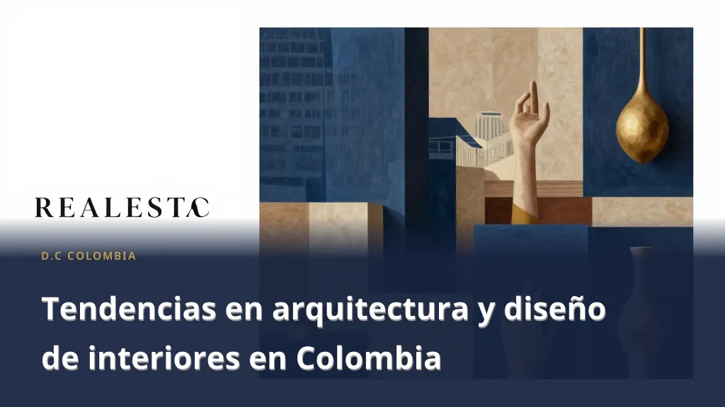 Tendencias en arquitectura y diseño de interiores en Colombia